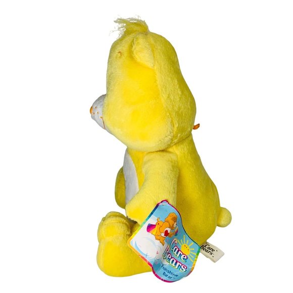 Vintage Care Bear Y2K 2004 Funshine Yellow Sunshine 13” Plush Stuffed Animal Tag - Picture 12 of 12